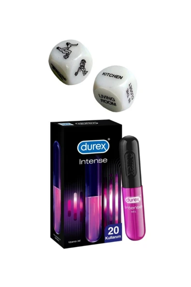 DUREX Ozzy Store Kamasutra Zar Oyunu Ve Intense Uyarıcı Jel 20ml. ürün görseli 1