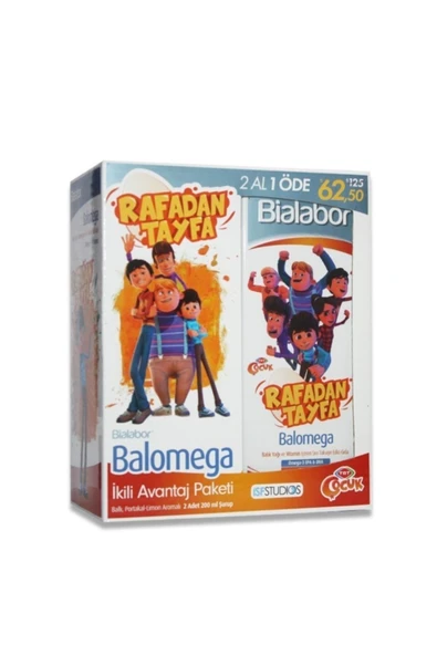 BİALABOR Biolabor Balomega Rafadan Tayfa Ikili Avantaj Paketi 200+200 Ml ürün görseli 1
