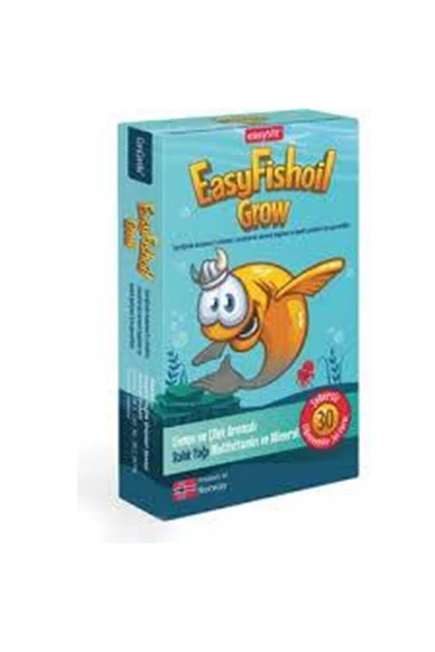 EASYFİSH EasyFishoil Grow 30 Jel Tablet ürün görseli 1