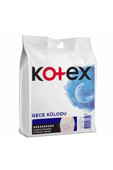 BABY ( KİL MASKESİ HEDİYE ) Kotex Regl Gece Külodu 2'li ( 1 ADET ) ürün görseli 1