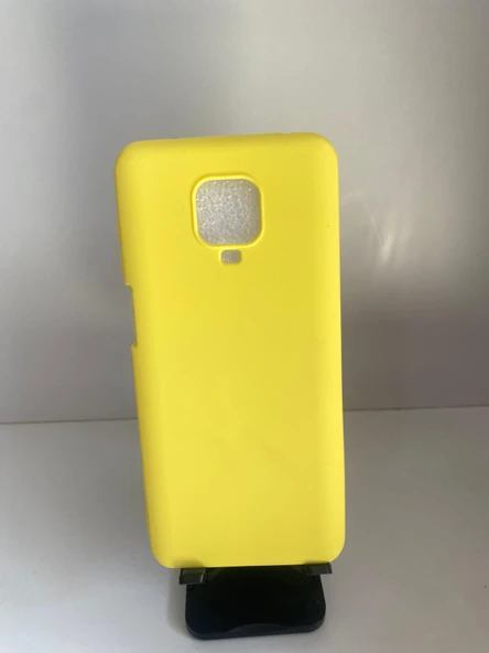 REDMİ NOT 9 SARI SLİKON KILIF ürün görseli 1