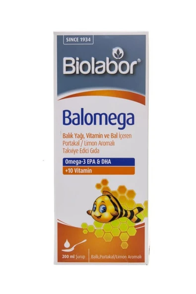 BİOLABOR Balomega  200 ml ürün görseli 1