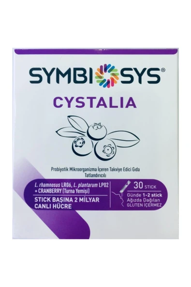 ALFLOREX Symbiosys Cystalia Probiyotik 30 Stick ürün görseli 1