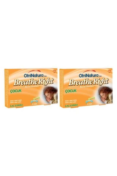BREATHE RİGHT Çocuklar Için Burun Bandı 12'Li  2 Adet ürün görseli 1