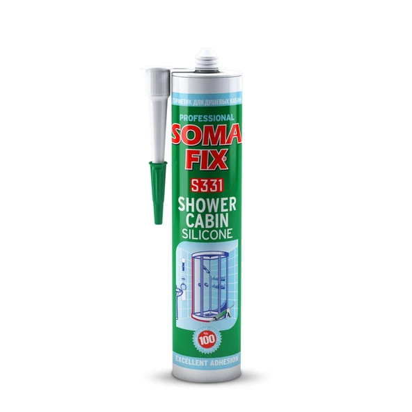 SOMAFIX DUSAKABIN SILIKONU BEYAZ 280ML ürün görseli 1