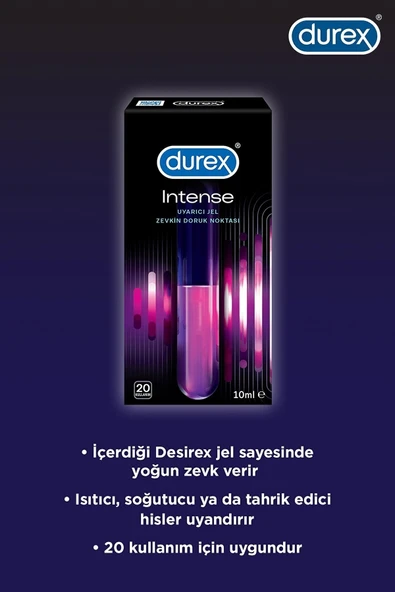 DUREX Delight Bullet + Intense Jel - Resim 7
