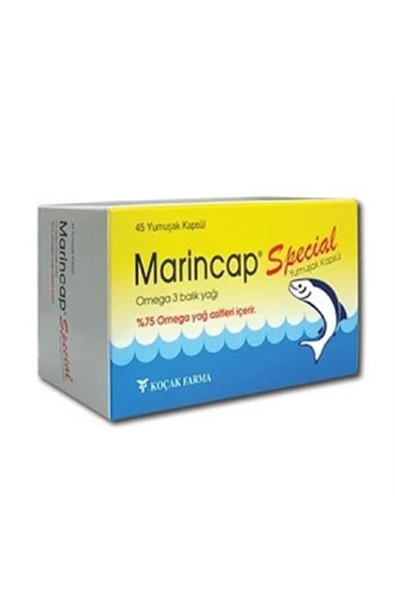 TEKYERDENAL Marincap Special 1000 Mg 45 Kapsül Marincor Special Yeni ismiyle ürün görseli 1