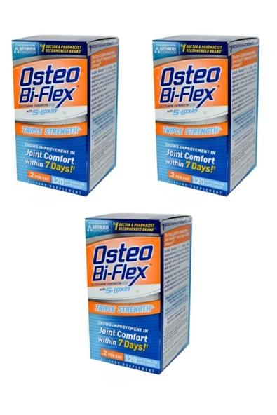 OSTEO Bİ-FLEX Osteo Bı-flex Advanced Trıple Strength 120 Tablet 3 ADET ürün görseli 1