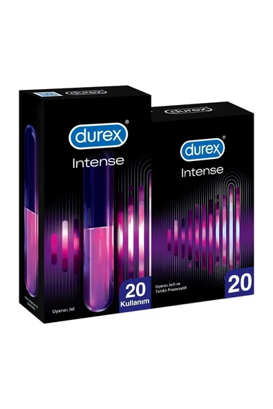 DUREX Intense 20li + Intense Jel ürün görseli 1