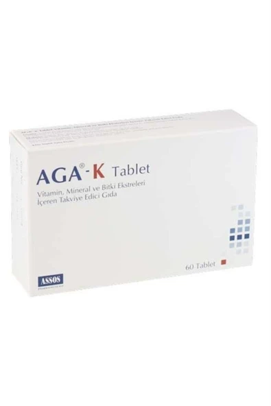 ASSOS İLAÇ Aga-K 60 Tablet ürün görseli 1
