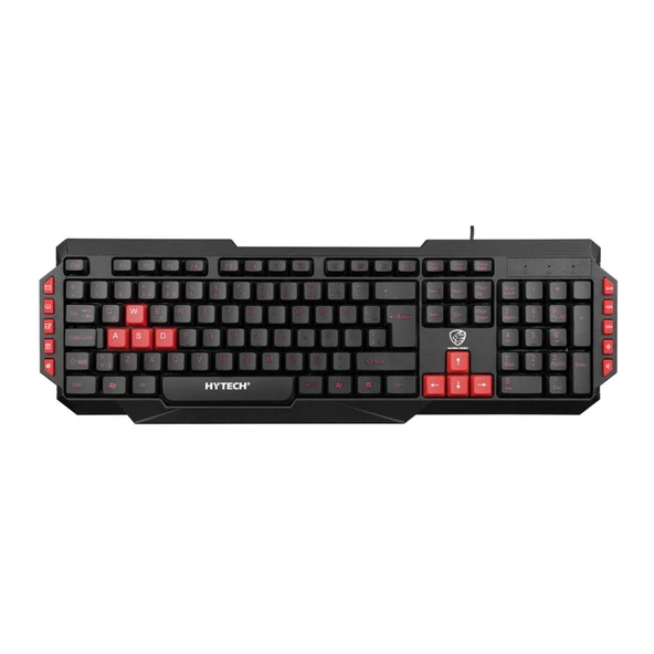 HYTECH HYK-46 GAMY SİYAH USB Q OYUNCU KLAVYESİ ürün görseli 1