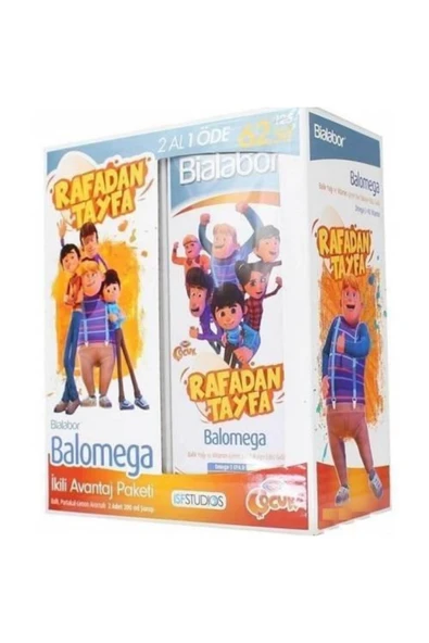 BİOLABOR Bialabor Balomega Balık Yağı Şurup 200 ml 1 Alana 1 Hediye Kofre Set ürün görseli 1