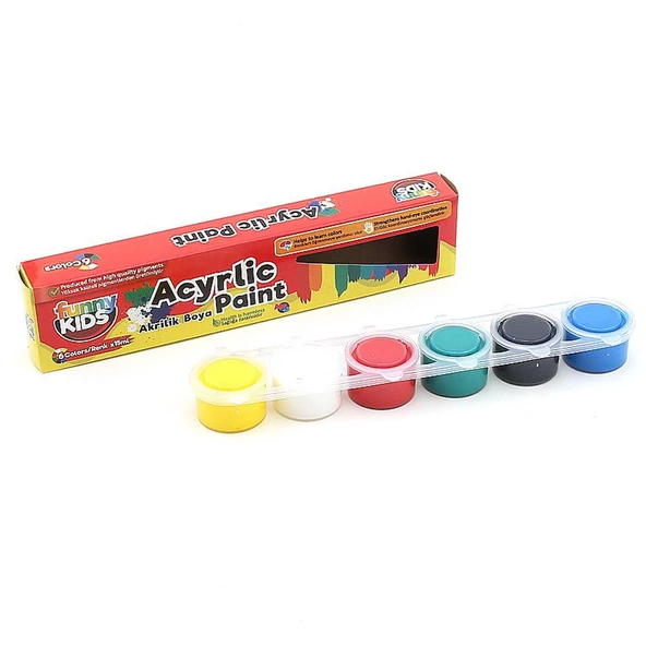 Funny Kıds Akrilik 6x15 Sıralı Set ürün görseli 1