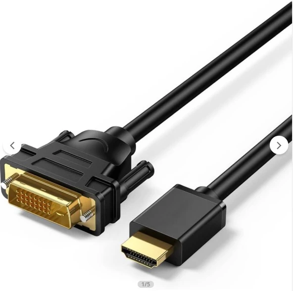 Fully G-506J 10 Metre DVI-D (24+1) To HDMI Çift Yönlü Full HD Görüntü Kablosu ürün görseli 1