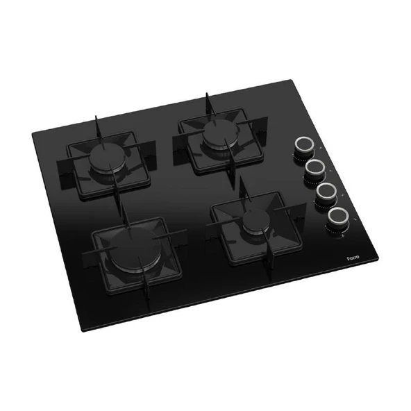 FERRE SS205 SİYAH CAM SET ÜSTÜ OCAK - Resim 2