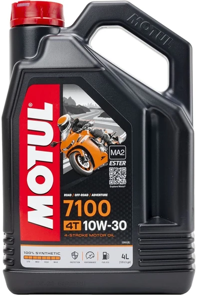 Motul 7100 10w-30 4t - 4 Litre Motosiklet Yağı ürün görseli 1