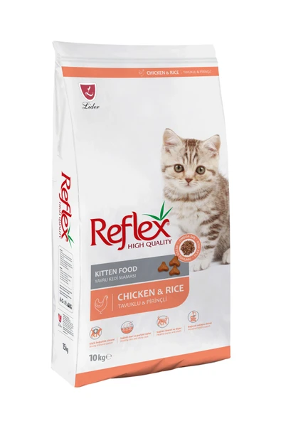 Tavuklu ve Pirinçli Yavru Kedi Maması 10 kg ürün görseli 1