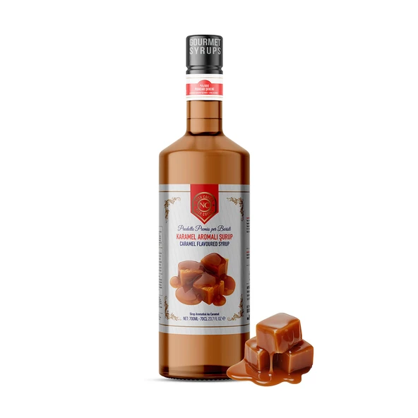 Nish Karamel Aromalı Şurup 700 ML - Pet Şişe ürün görseli 1