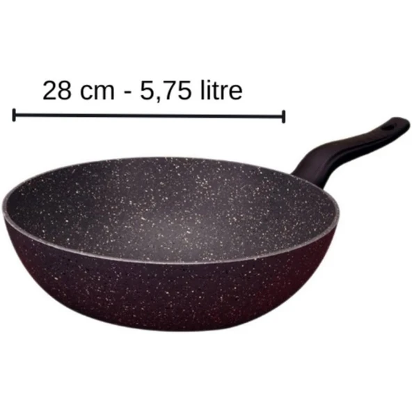 LAVONNI 28 CM GRANIT WOK TAVA ürün görseli 1