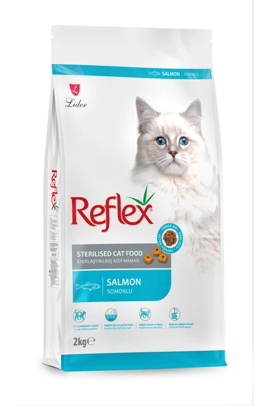REFLEX SOMONLU KISIRLAŞTIRILMIŞ YETİŞKİN KEDİ MAMASI 2 KG ürün görseli 1