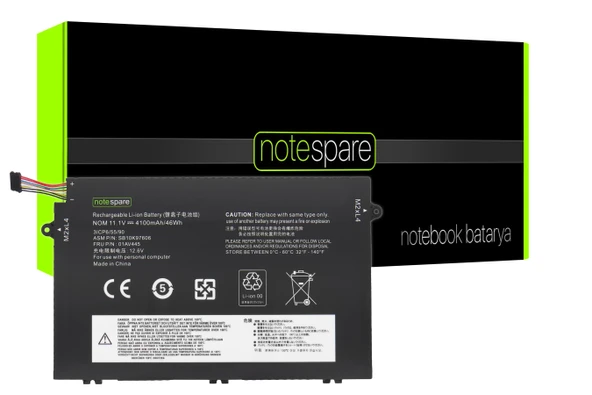 Lenovo ile Uyumlu Thinkpad E580 20KSS0BE00, E580 20KTM0CD00, E580 TYPE 20KS Notebook Batarya Pil ürün görseli 1