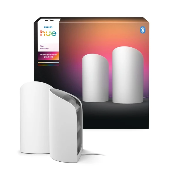 Philips Hue Flare 2'li Paket Akıllı Duvar Aydınlatma - Beyaz ürün görseli 1