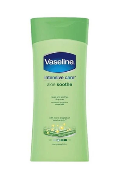 VASELİNE INTENSİVE LOSYON ALOE SOOTHE 200 ML ürün görseli 1