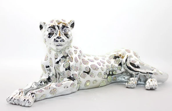Polyester Oturan Kaplan Figürü Alk1690 ürün görseli 1