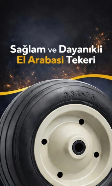 MGM Havasız (Tubeless) El Arabası Tekerleği ürün görseli 1
