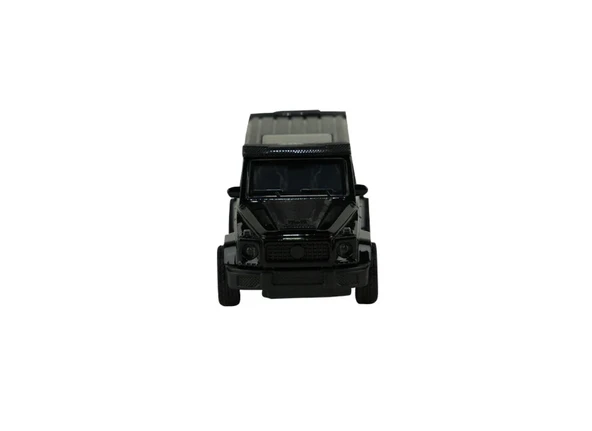 Die Cast Metal Çek Bırak Siyah Jip - Resim 2