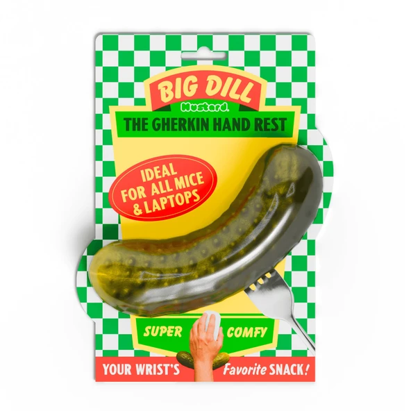 Mustard Kornişon Mouse Bilek Desteği - Resim 3