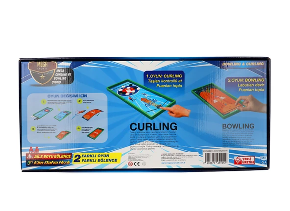 Curling ve Bowling Oyun Seti - Resim 7