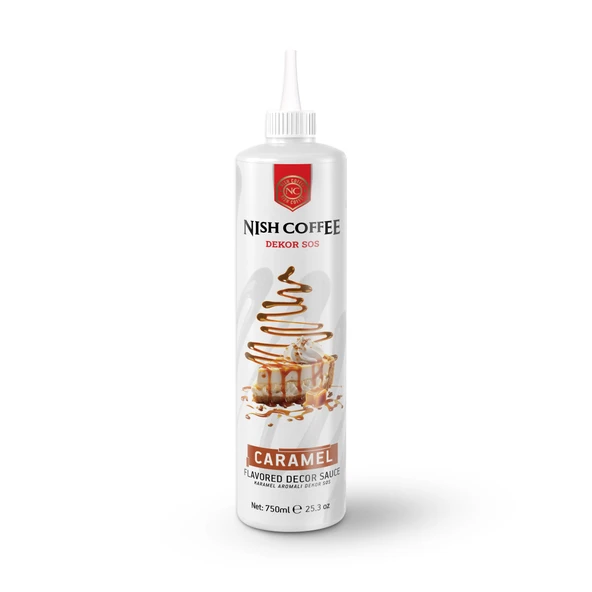 Nish Karamel Aromalı Dekor Sos 750 Gr ürün görseli 1