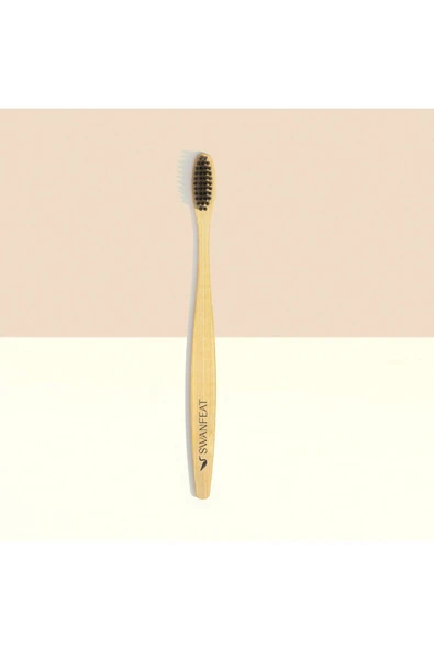 SWANFEAT Doğal Bambu Diş Fırçası Medium (Orta Sert) - Resim 5