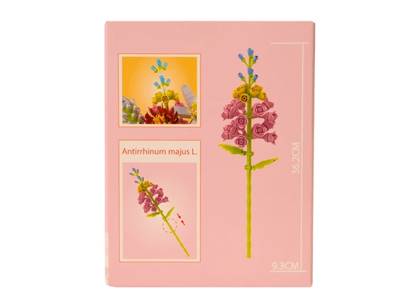 Building Block Flower 150 Parça Çiçek Aslanağzı - Resim 4