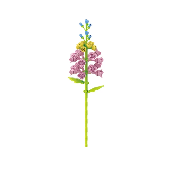 Building Block Flower 150 Parça Çiçek Aslanağzı ürün görseli 1