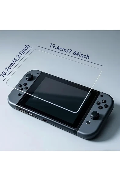 Switch 2 Temperli Cam Ekran Koruyucu 2li Paket (Nintendo Switch 2) - Resim 3