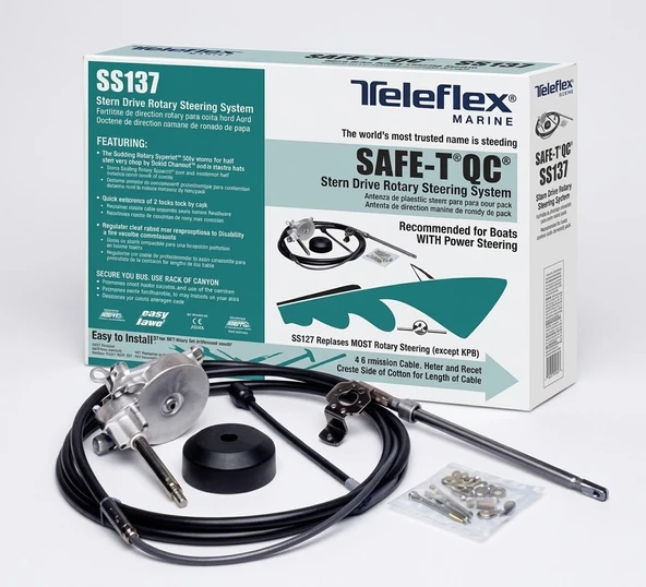 SS13708 TELEFLEX Safe-T QC DÜMEN SİSTEMİ 19 feet / 5.79 m Tekne ve Yat ürün görseli 1