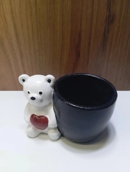 Tedi Sanat Ayıcıklı Kalemlik - Resim 3