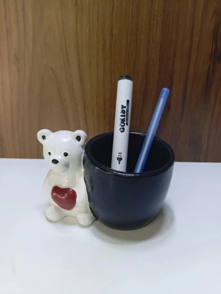 Tedi Sanat Ayıcıklı Kalemlik - Resim 4