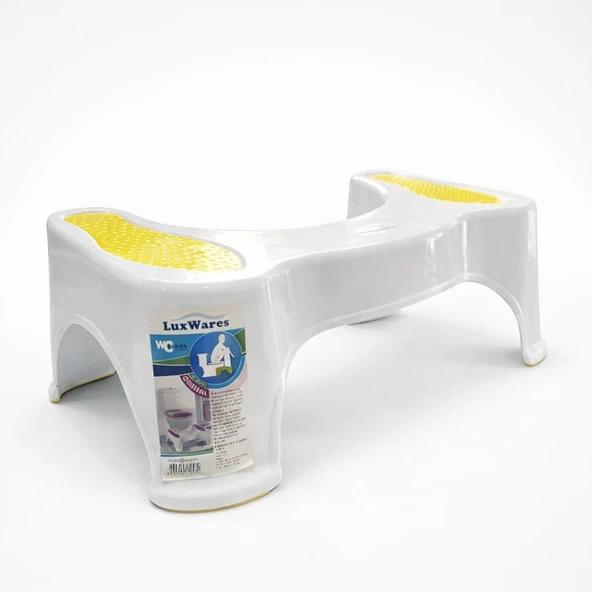 LuxWares WC Klozet WC Turka Taburesi Ergonomik Tuvalet Ayağı Destek Taburesi ürün görseli 1