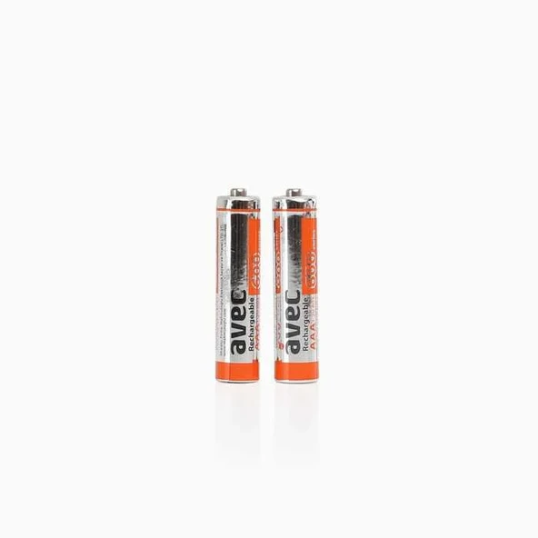 Avec 600 Mah İnce Pil 2'li - Resim 2
