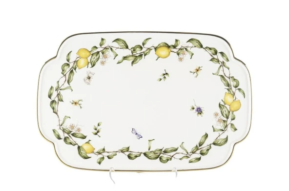 Mikasa Moor Sunleaf Servis Tabağı 32x21cm ürün görseli 1