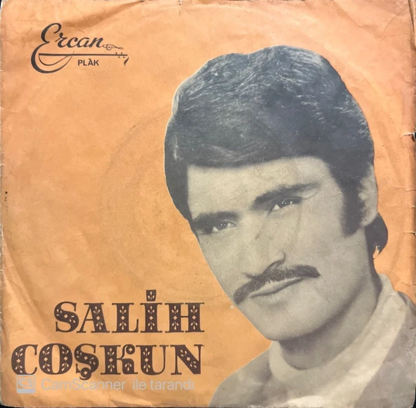 Salih Coşkun Göğsünde Dinlendirsem Şu Garip Başımı 45lik Plak ürün görseli 1