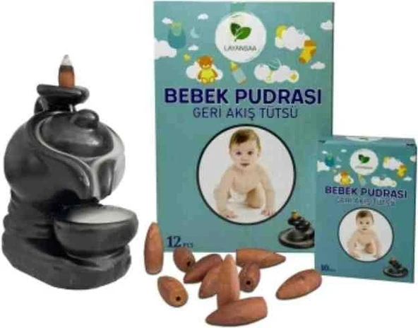 Tedi Sanat Tütsü Geri Akış Bebek Pudrası 1 Kutu (10 Adet) ürün görseli 1