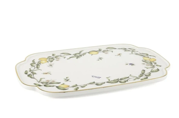 Mikasa Moor Sunleaf Servis Tabağı 32x21cm - Resim 2