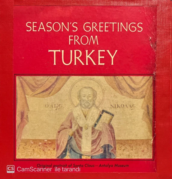 Season's Greetings From Turkey The Story Of Santa Claus 45lik Plak ürün görseli 1