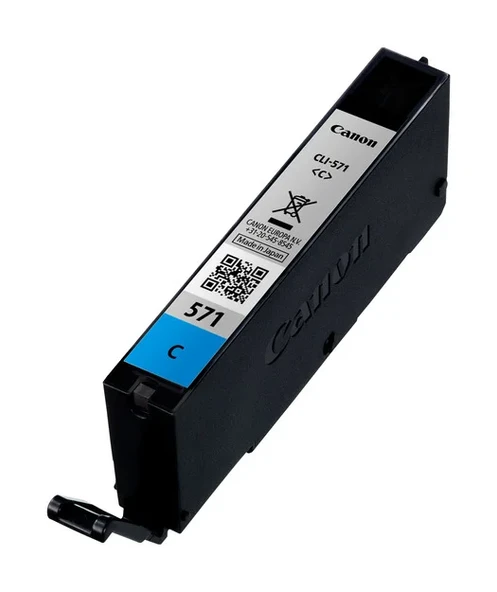 Canon CLI-571 Cyan Mürekkep K. 0386C001 ürün görseli 1