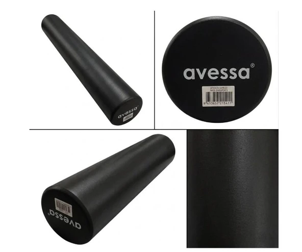 Avessa Bfr Uzun Foam Roller Siyah 90X15Cm ürün görseli 1