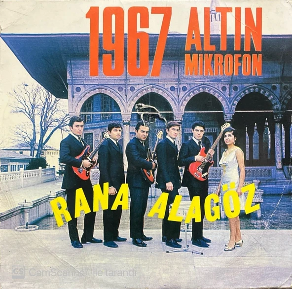 Rana Alagöz 1967 Altın Mikrofon Bahçelerde Böğrülce 45lik plak ürün görseli 1